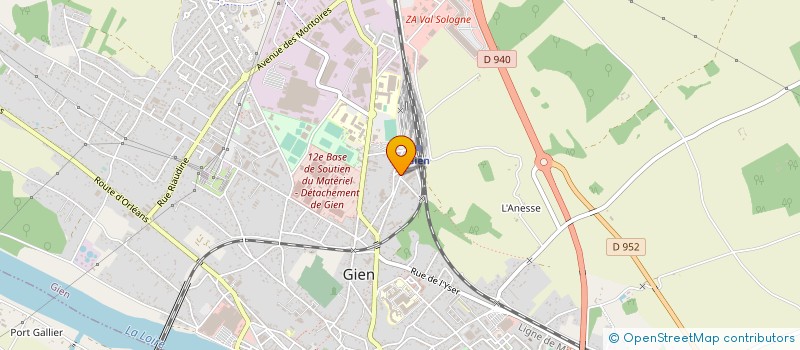 localisation de l'entreprise PER LES PREMICES à GIEN