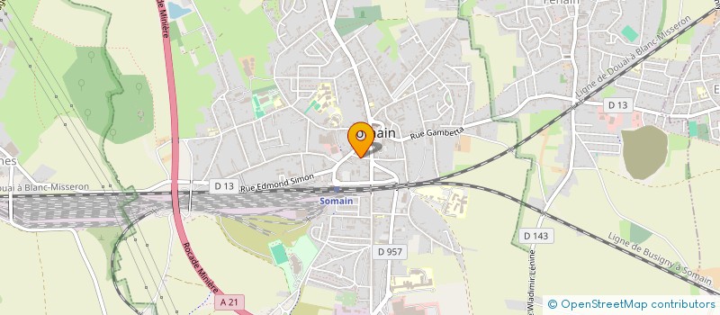 localisation de l'entreprise PER NEFER  SOMAIN