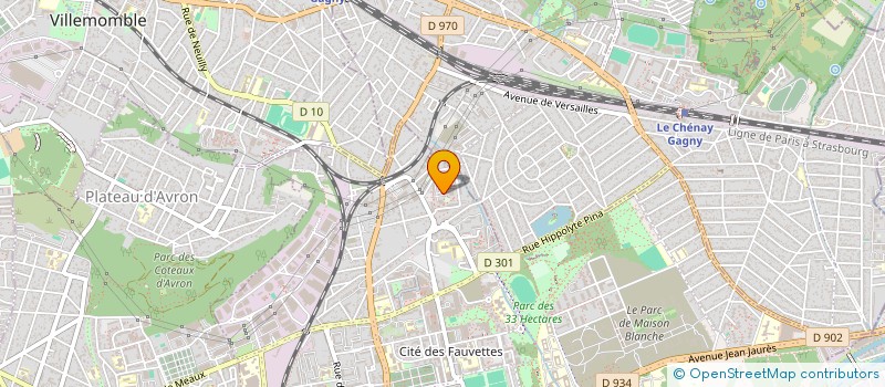 localisation de l'entreprise PER PACK à NEUILLY-SUR-MARNE