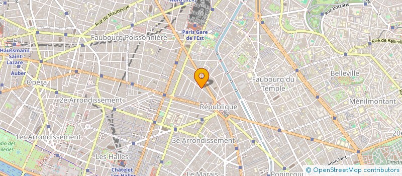 localisation de l'entreprise PER RASMUSSON EURL  PARIS