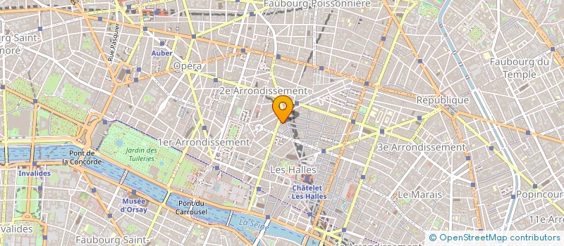 localisation de l'entreprise PER STRADA à PARIS