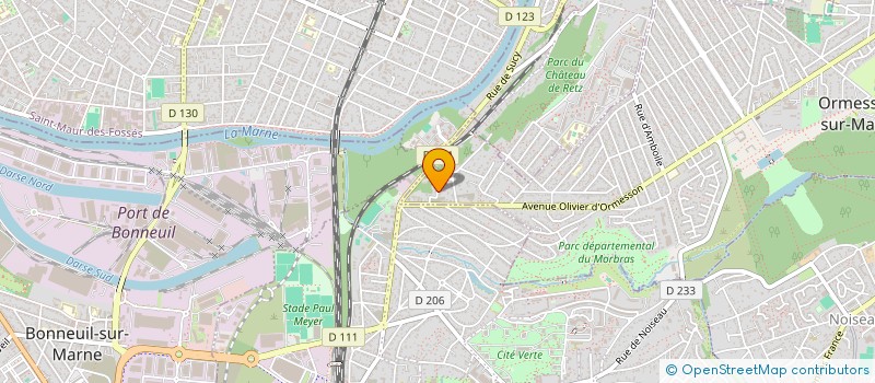 localisation de l'entreprise PERA  ORMESSON-SUR-MARNE