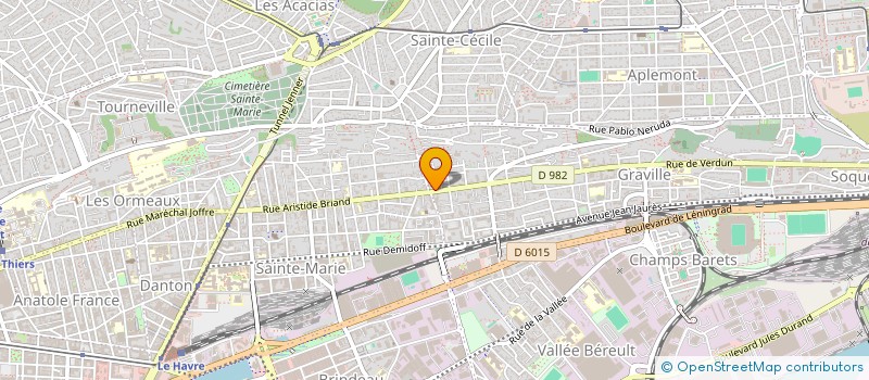 localisation de l'entreprise PERA DESIGN  LE HAVRE