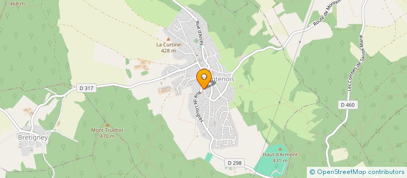 localisation de l'entreprise PERABO SARL  MONTENOIS