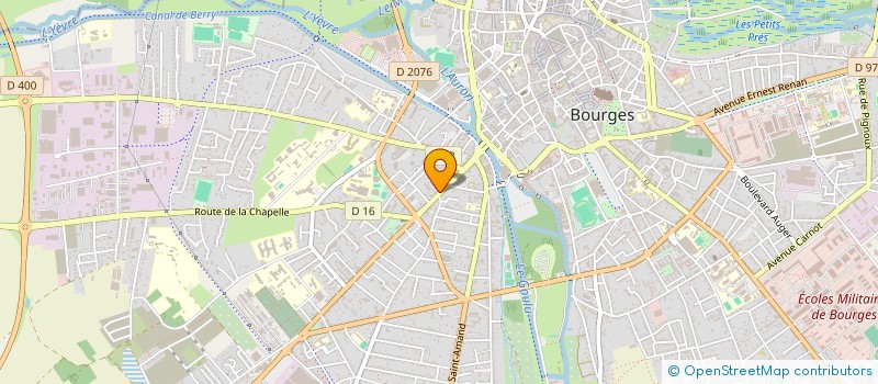 localisation de l'entreprise PERAGIN MADELEINE ET LUCETTE à BOURGES
