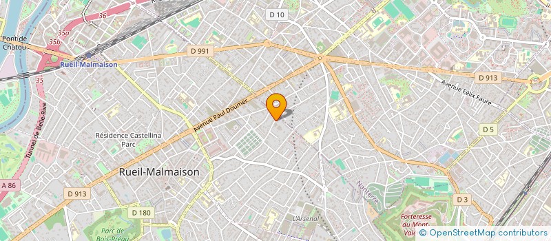 localisation de l'entreprise PERAL à RUEIL-MALMAISON