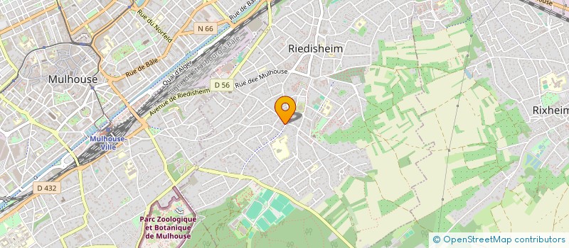 localisation de l'entreprise PERAL à RIEDISHEIM