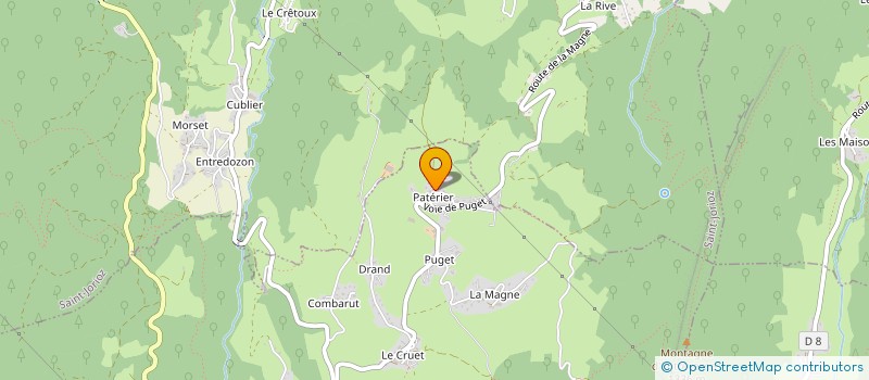 localisation de l'entreprise PERALL  SAINT-EUSTACHE