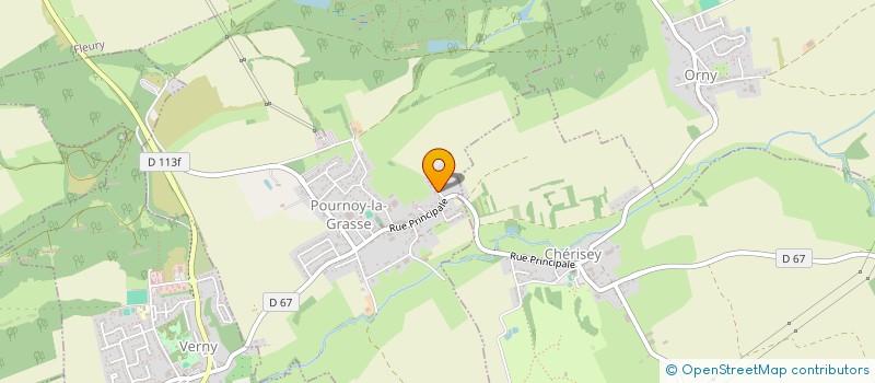 localisation de l'entreprise PERARD  METZ