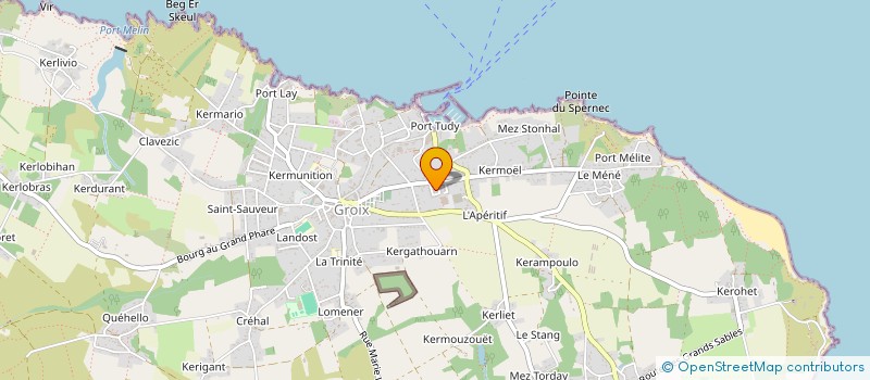 localisation de l'entreprise PERARGE à GROIX