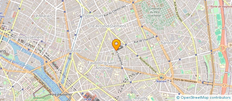 localisation de l'entreprise PERASIE & NRYDA SARL à PARIS