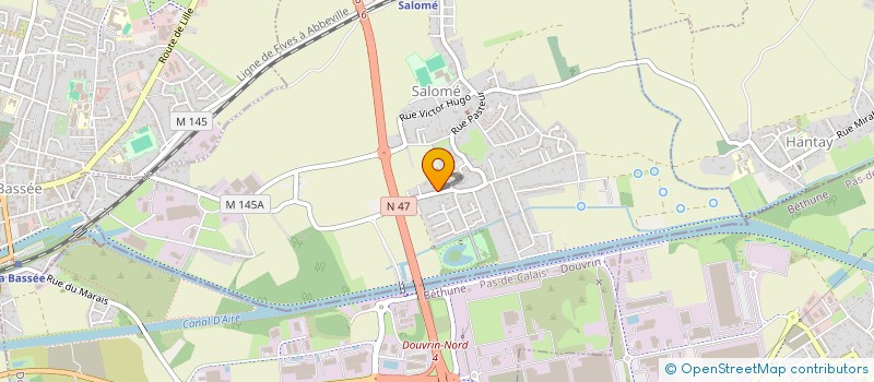 localisation de l'entreprise PERASMA WEPPES OPALE  SALOME