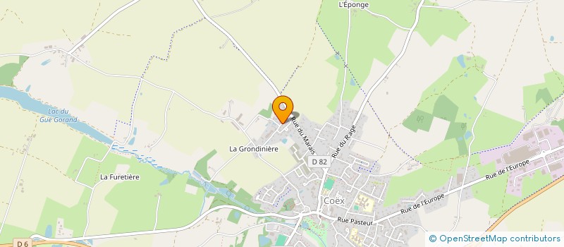 localisation de l'entreprise PERAUDEAU-ROCHARD HOLDING  COEX