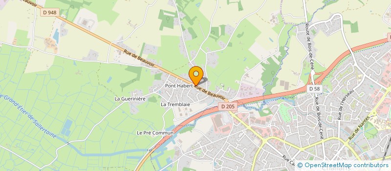 localisation de l'entreprise PERAXOMM à SALLERTAINE