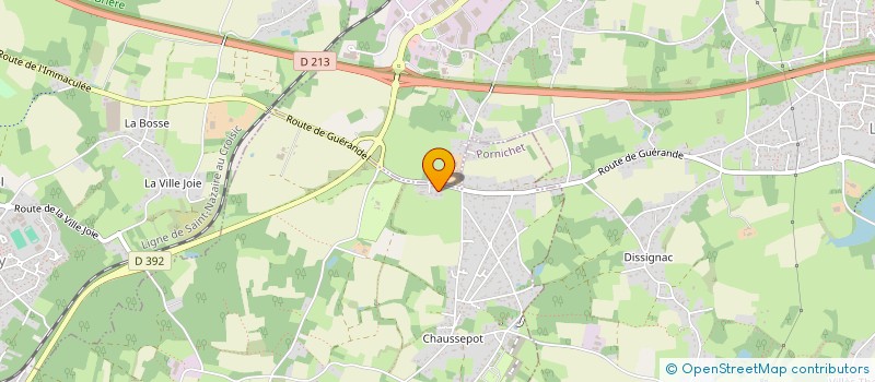 localisation de l'entreprise PERBA à PORNICHET