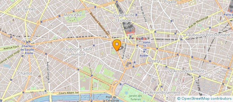 localisation de l'entreprise PERBOIS à PARIS