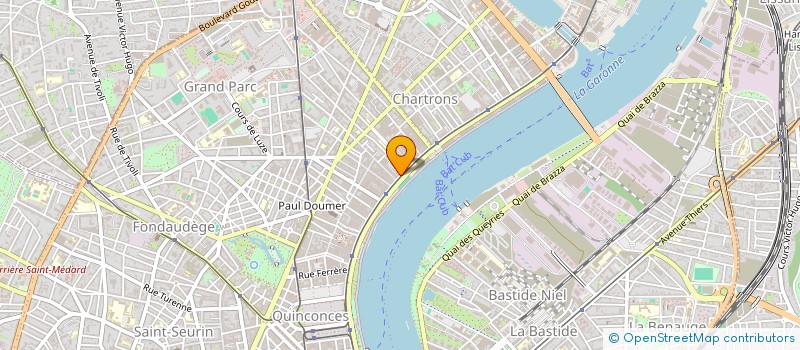 localisation de l'entreprise PERCAL TANGO à BORDEAUX
