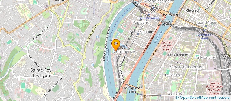 localisation de l'entreprise PERCALL  LYON