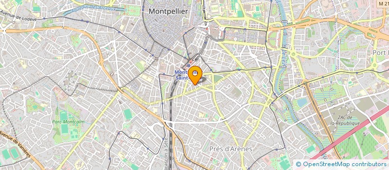 localisation de l'entreprise PERCCAP à MONTPELLIER