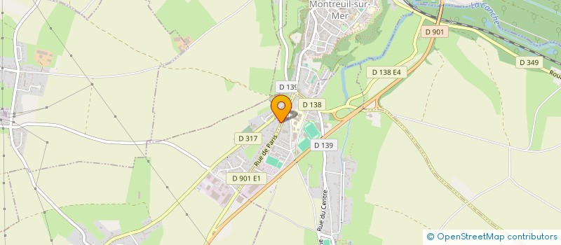 localisation de l'entreprise PERCE -NEIGE  ECUIRES