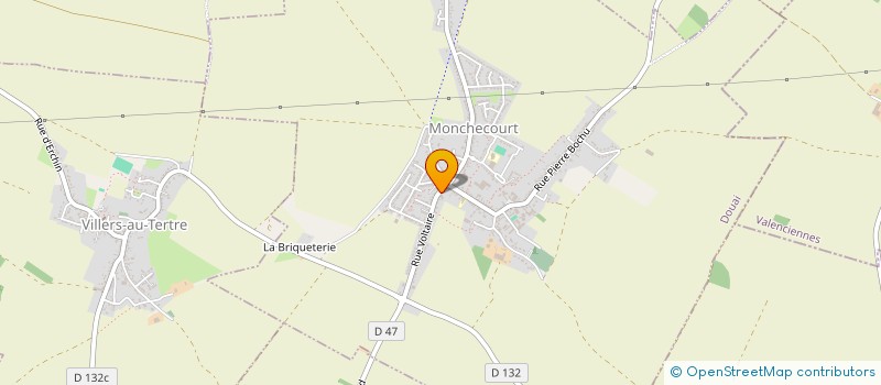 localisation de l'entreprise PERCE NEIGE FLEURS à MONCHECOURT