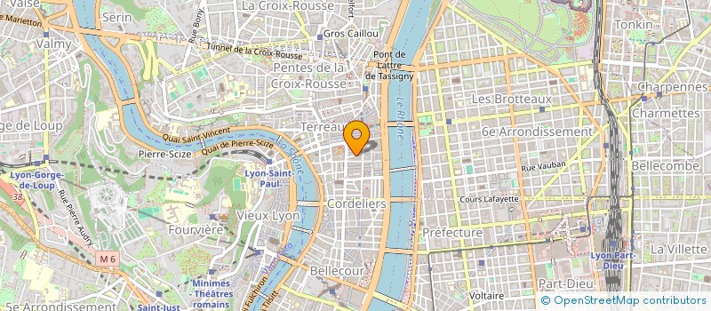 localisation de l'entreprise PERCEPT à LYON