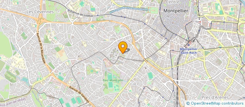 localisation de l'entreprise PERCEPT SOUND à MONTPELLIER
