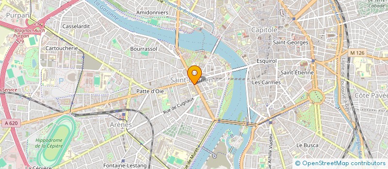 localisation de l'entreprise PERCEPTIBLE SASU  TOULOUSE