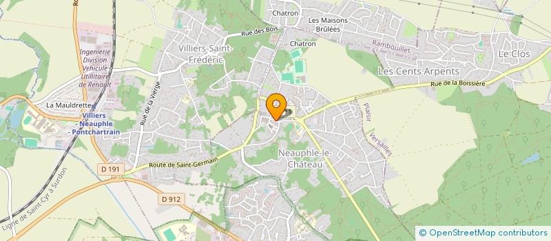 localisation de l'entreprise PERCEPTION à NEAUPHLE-LE-CHATEAU