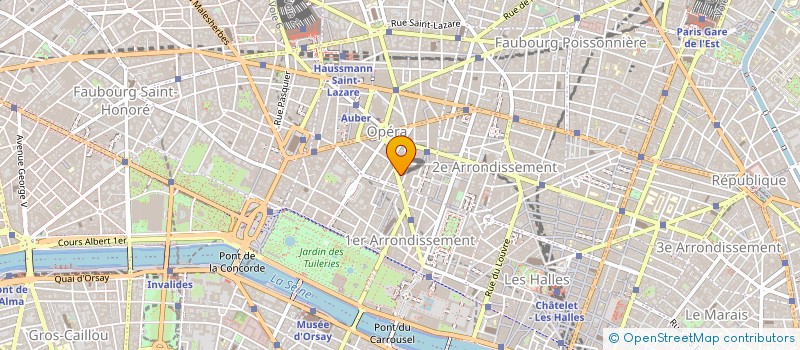 localisation de l'entreprise PERCEVA à PARIS