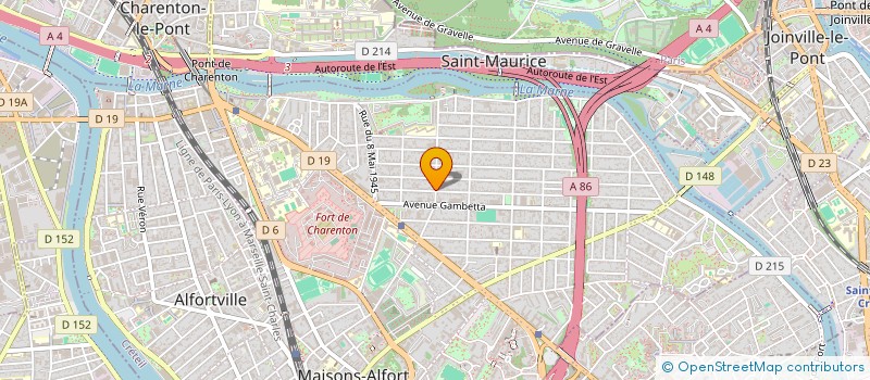 localisation de l'entreprise PERCEVAL à MAISONS-ALFORT