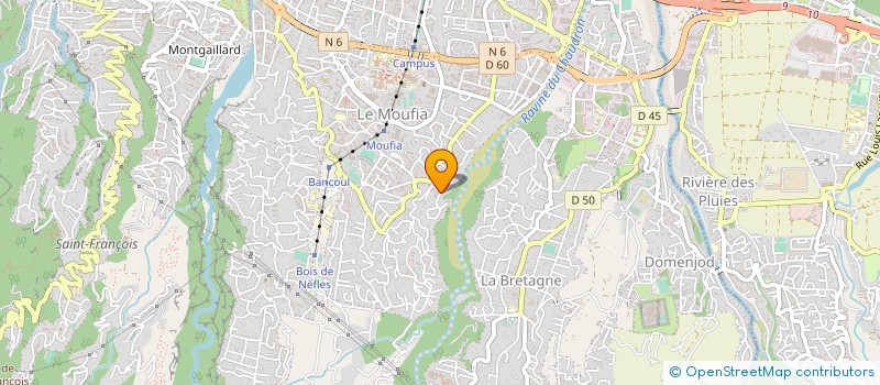 localisation de l'entreprise PERCEVAL SARL à SAINT-DENIS