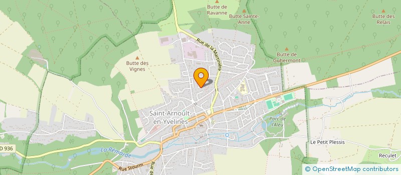 localisation de l'entreprise PERCEZ  SAINT-ARNOULT-EN-YVELINES