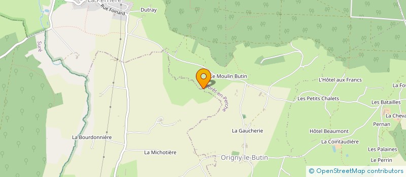 localisation de l'entreprise PERCH' &COBS à BELFORET-EN-PERCHE