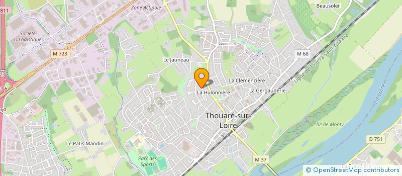 localisation de l'entreprise PERCHA RENNES NORD  CARQUEFOU