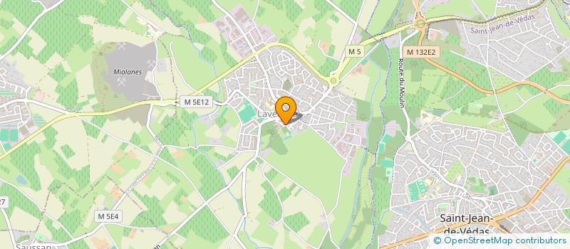 localisation de l'entreprise PERCHARD LOCATION  LAVERUNE