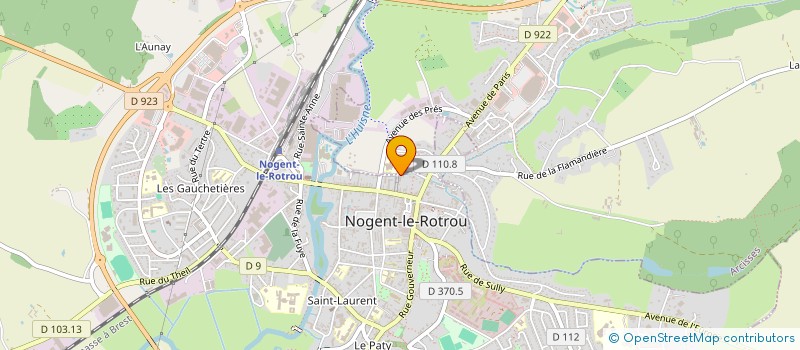 localisation de l'entreprise PERCHE BIKE à NOGENT-LE-ROTROU