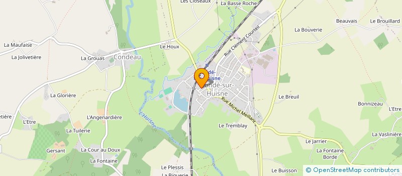 localisation de l'entreprise PERCHE CONSEIL à SABLONS-SUR-HUISNE