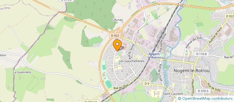 localisation de l'entreprise PERCHE ELECTROMENAGER à NOGENT-LE-ROTROU