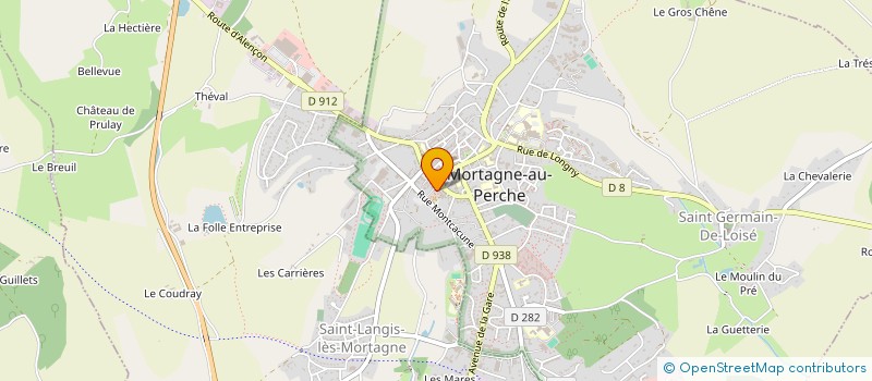 localisation de l'entreprise PERCHE HAITI à MORTAGNE-AU-PERCHE