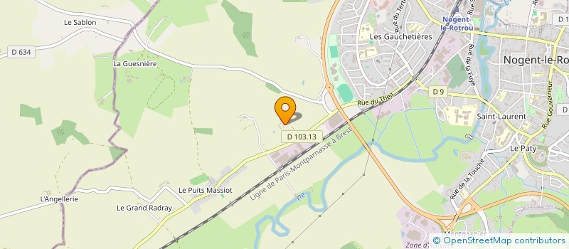 localisation de l'entreprise PERCHE PATRIMOINE à ARCISSES