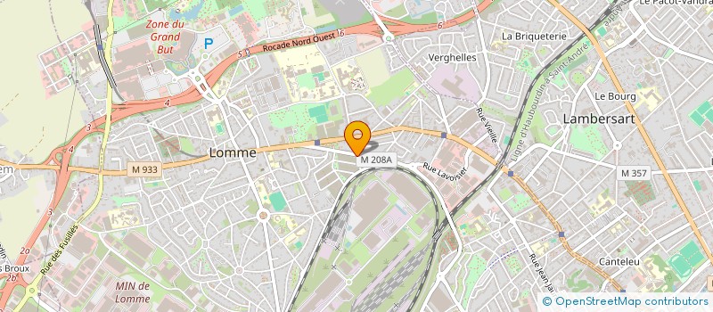 localisation de l'entreprise PERCHE / SABANOWSKI à LILLE