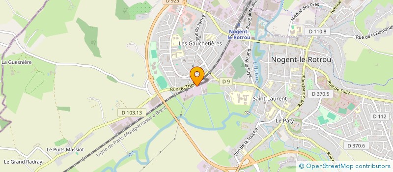 localisation de l'entreprise PERCHE VIANDES à NOGENT LE ROTROU