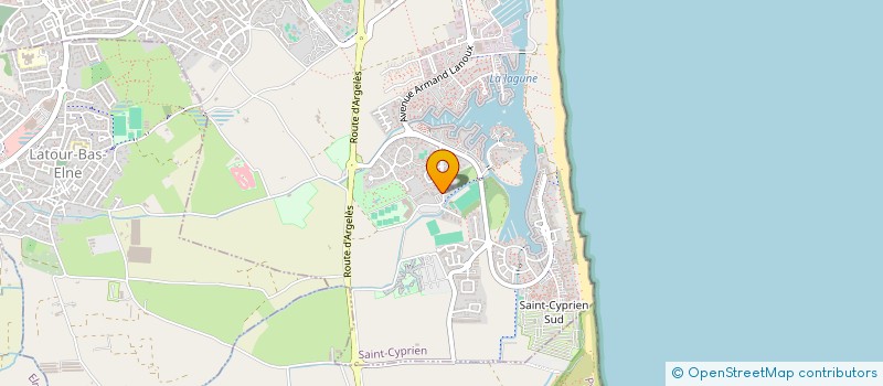 localisation de l'entreprise PERCHERON  SAINT-CYPRIEN