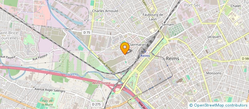 localisation de l'entreprise PERCHERON CAPITAL IMMOBILIER  REIMS