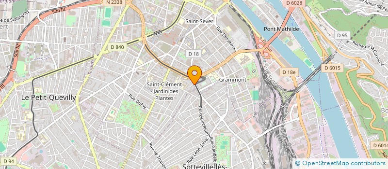 localisation de l'entreprise PERCHET-KIHEL à ROUEN