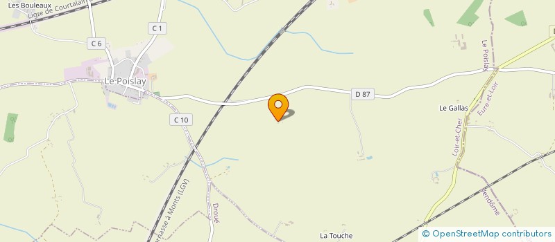 localisation de l'entreprise PERCHOIR AUX ARTS  BOUFFRY