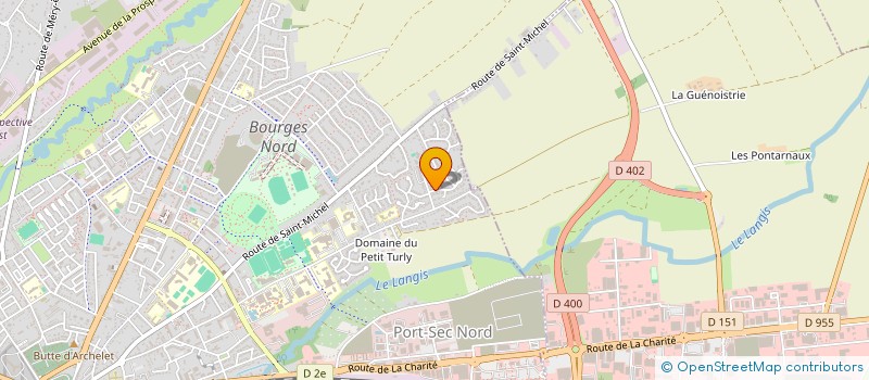 localisation de l'entreprise PERCIFLETTE  BOURGES