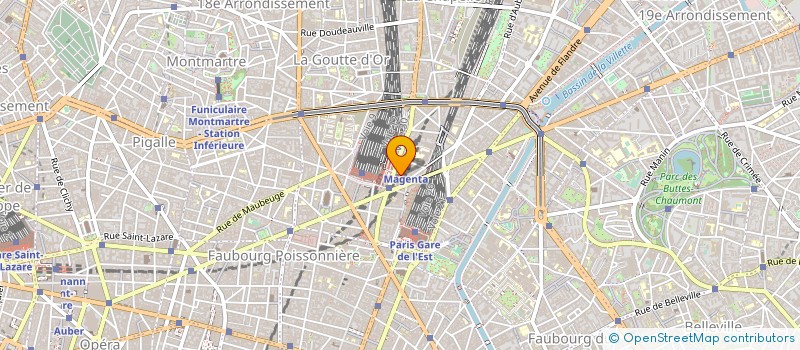 localisation de l'entreprise PERCKO  PARIS 10