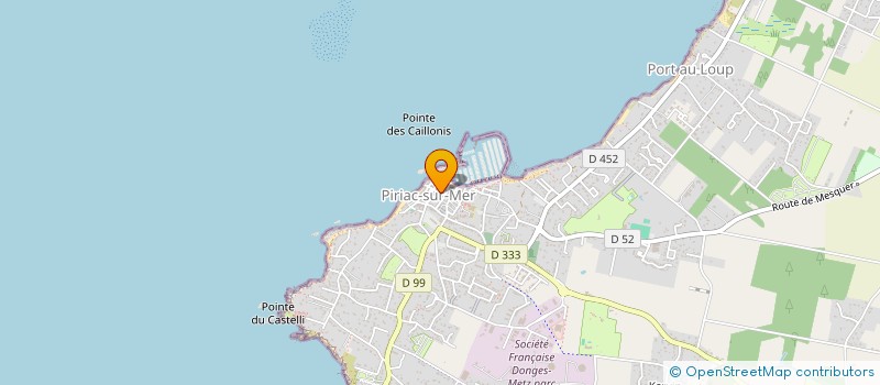 localisation de l'entreprise PERCOR à PIRIAC-SUR-MER